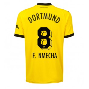 Borussia Dortmund Felix Nmecha #8 Replica Home Stadium Shirt 2023-24 Short Sleeve